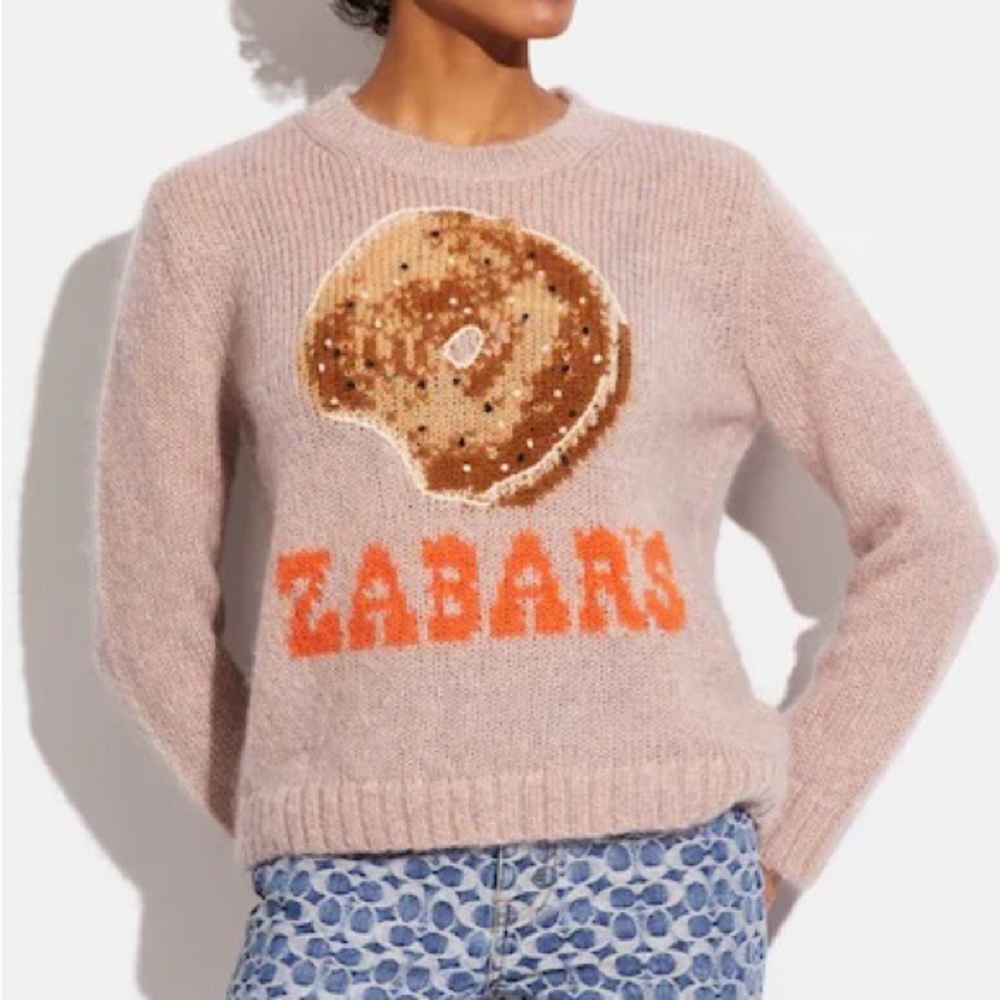 ISO! DO NOT BUY - Coach x Zabar’s Bagel Sweater